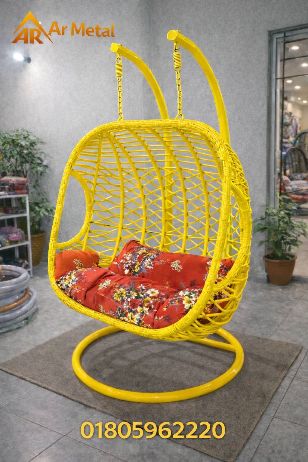Double Seater Egg Swing Chair